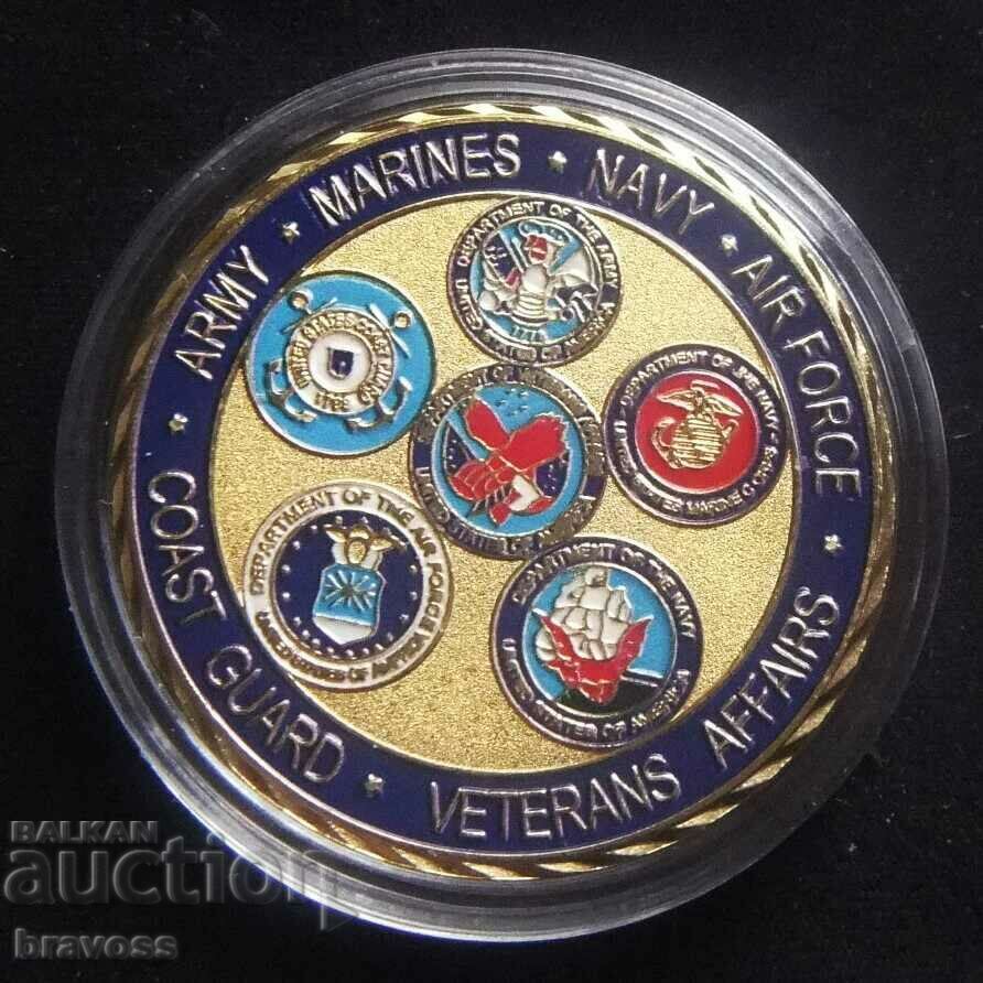 Coin - plaque USA ARMY