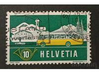 Switzerland 1953 Cars/Buildings Stamp