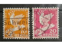 Switzerland 1932 Birds Stamp