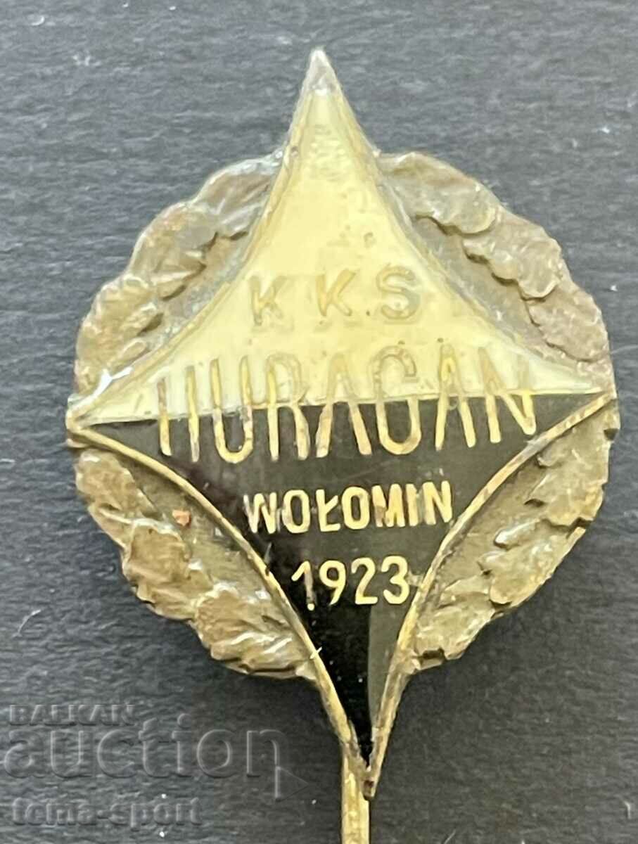 815 Poland sign Football club Huragan Huragan Wolomin with price 4.00 BGN | € 2.05 815 Poland sign Football club Huragan Huragan Wolomin with price 4.00 BGN | € 2.05