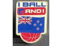 818 Australia Badge Basketball 90's Pin