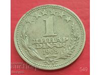 1 dinar 1968 - Iugoslavia