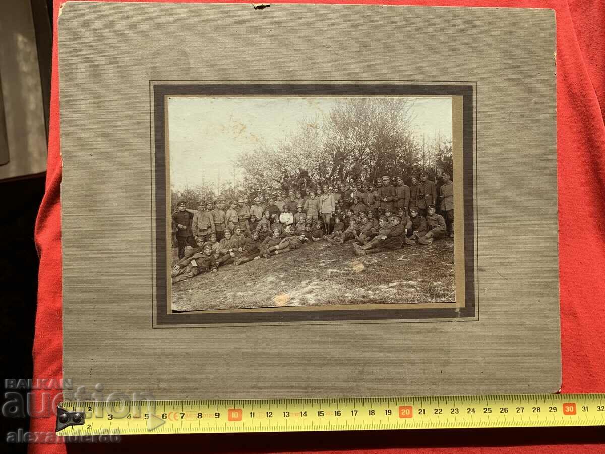 Old military photo cardboard - 5