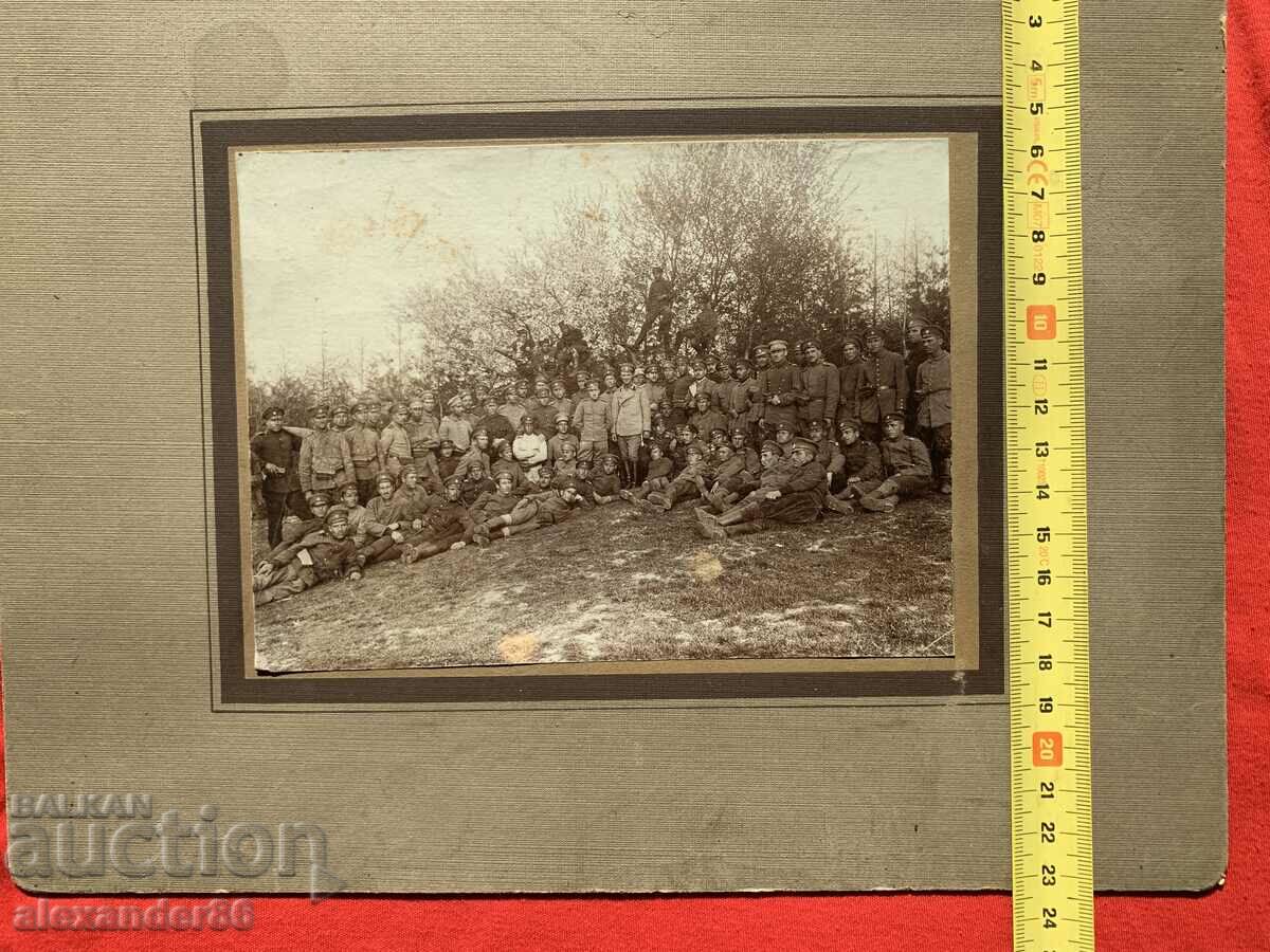 Old military photo cardboard - 6