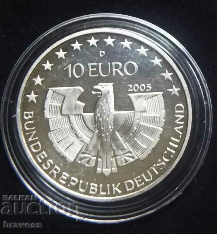 Γερμανία - 10 Euro 2005 Δ - Αγ με τιμή 54.99 BGN | € 28.12