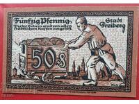 Bancnota-Germania-Saxonia-Freiberg-50 pfennig 1918