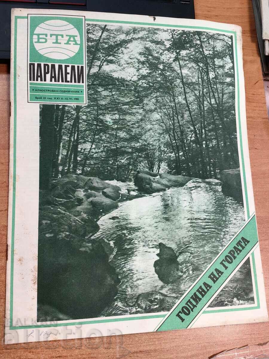 domeniu 1985 REVISTA BTA PARALELE