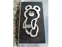 *$*Y*$* VECHI PANOUL OLIMPIC MOSCVA 80 - URSUUL SORICULUI *$*Y*$*