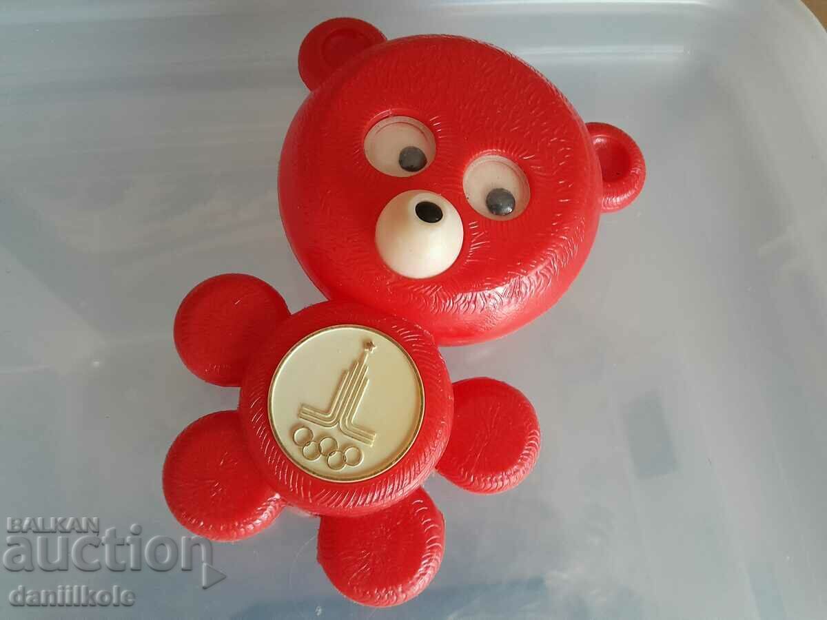 Auction  *$*Y*$* OLD FIGURE OLYMPICS MOSCOW 80 THE MOUSE BEAR *$*Y*$*