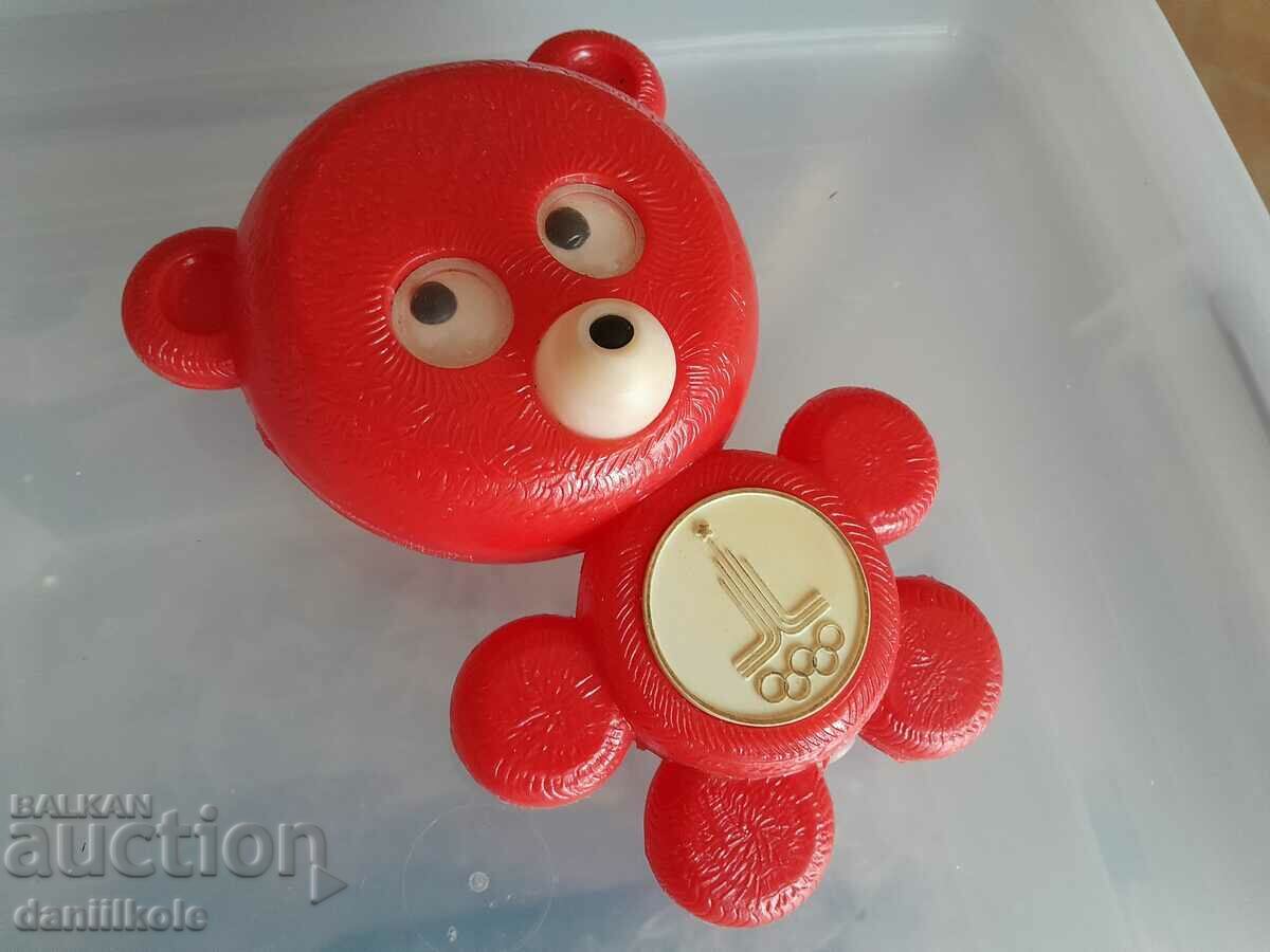 *$*Y*$* OLD FIGURE OLYMPICS MOSCOW 80 THE MOUSE BEAR *$*Y*$* - 6