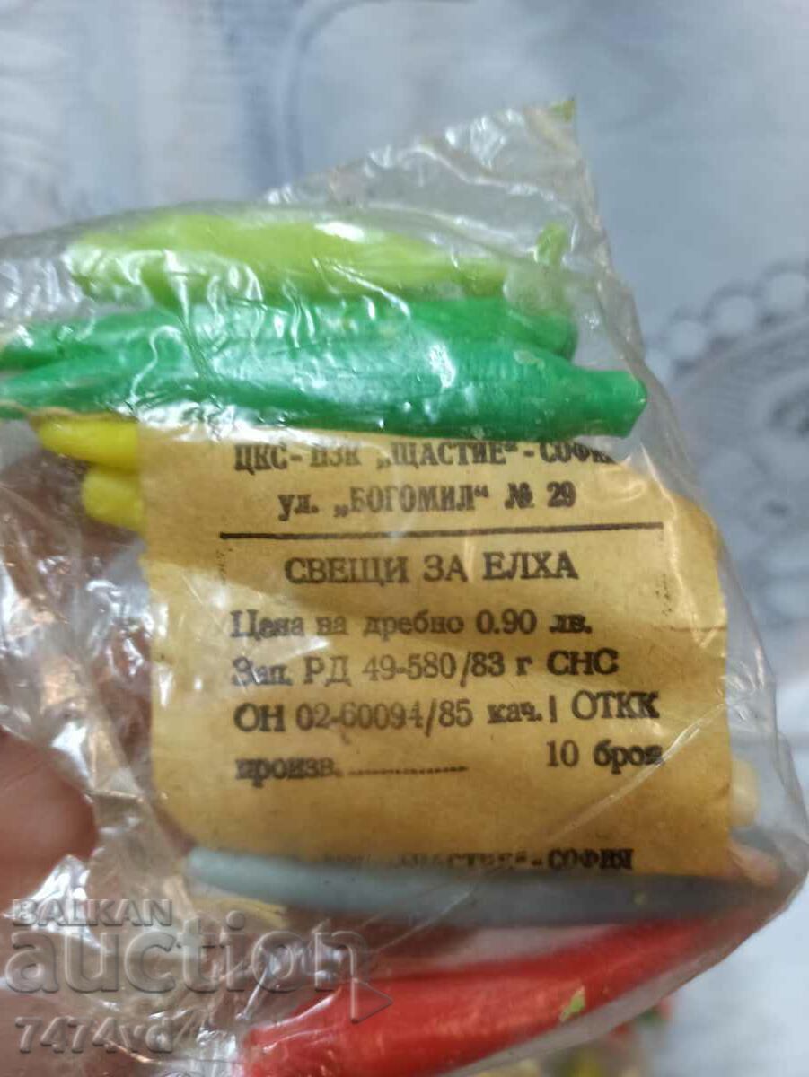 5 PACKS OF CHRISTMAS TREE CANDLES 5 PACKS OF CHRISTMAS TREE CANDLES