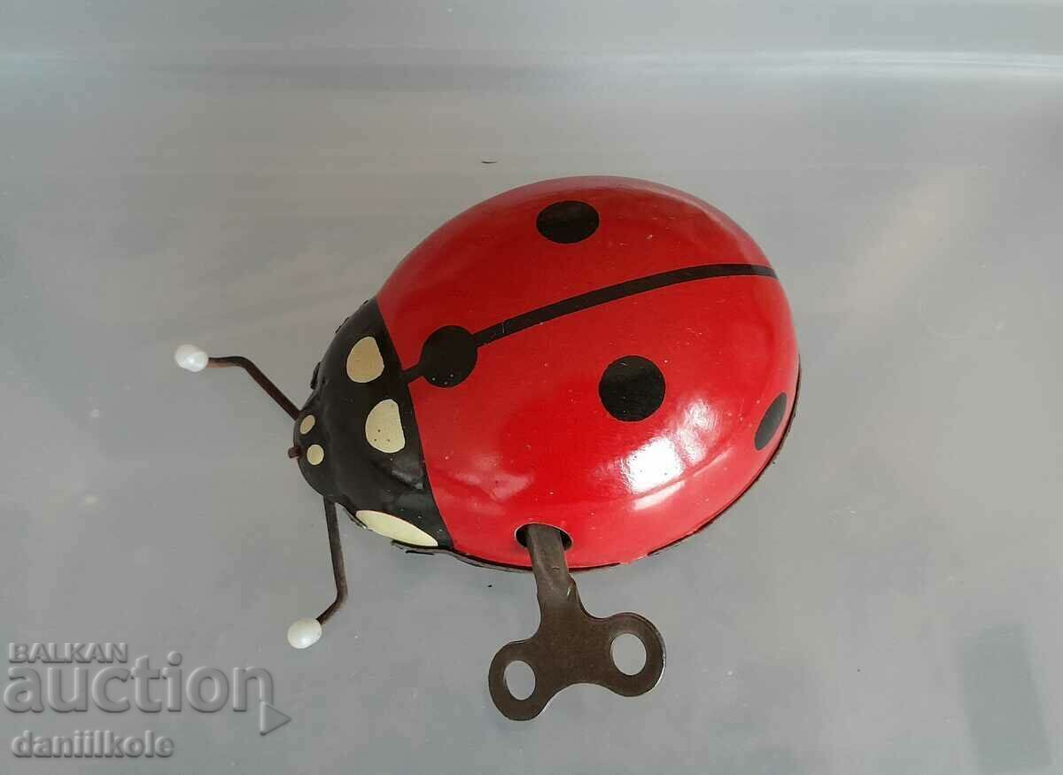 *$*Y*$* OLD METAL TOY LADY WITH KEY - SUPER *$*Y*$* *$*Y*$* OLD METAL TOY LADY WITH KEY - SUPER *$*Y*$*