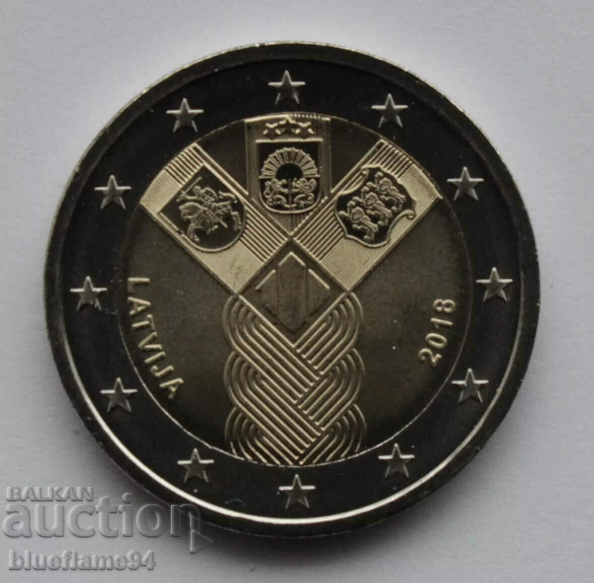 2 Euro Latvia 2018