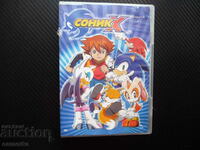 Sonic X DVD ταινία γρήγορος ήρωας για παιδιά από τα παιχνίδια κινούμενα σχέδια ωραία