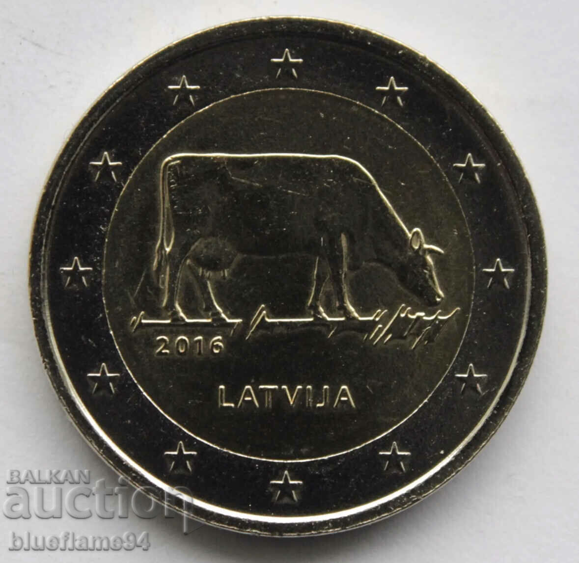 2 euro Letonia 2018