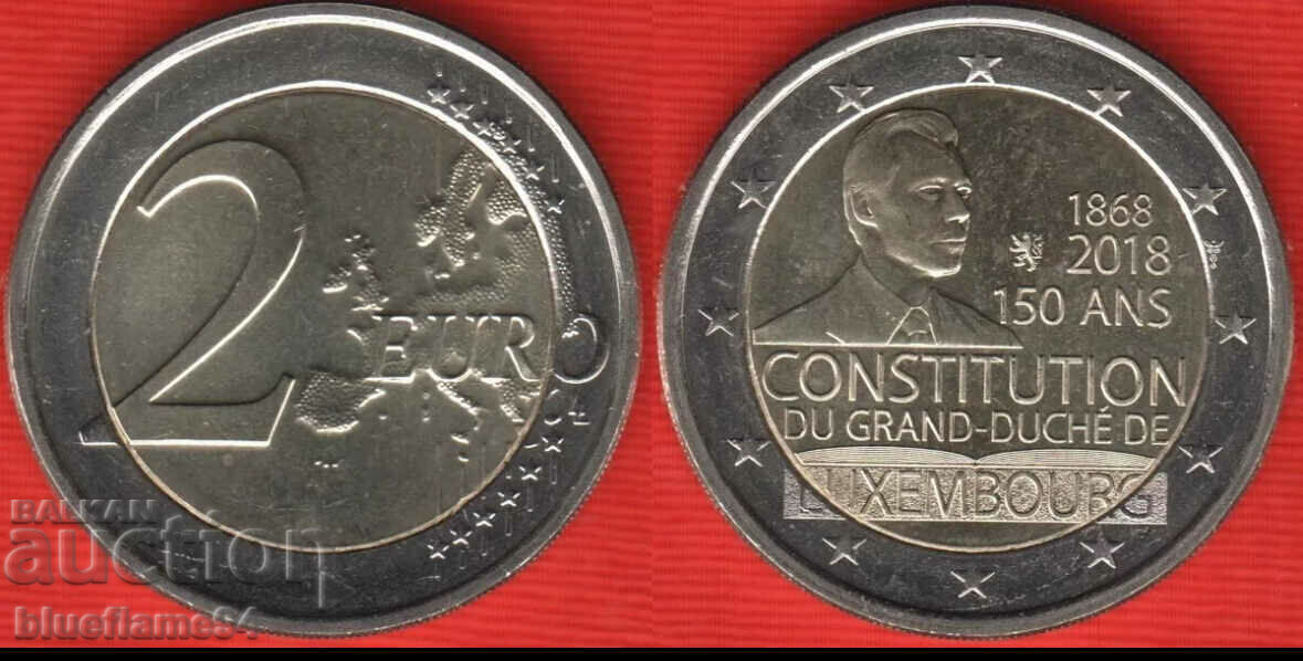 2 euro Luxemburg 2018