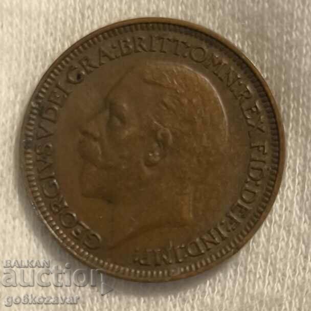 Great Britain 1 farthing 1936 with price 1.80 BGN | € 0.92