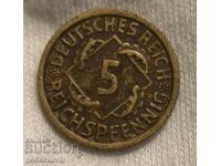 Germania 5 pfennig 1936 D