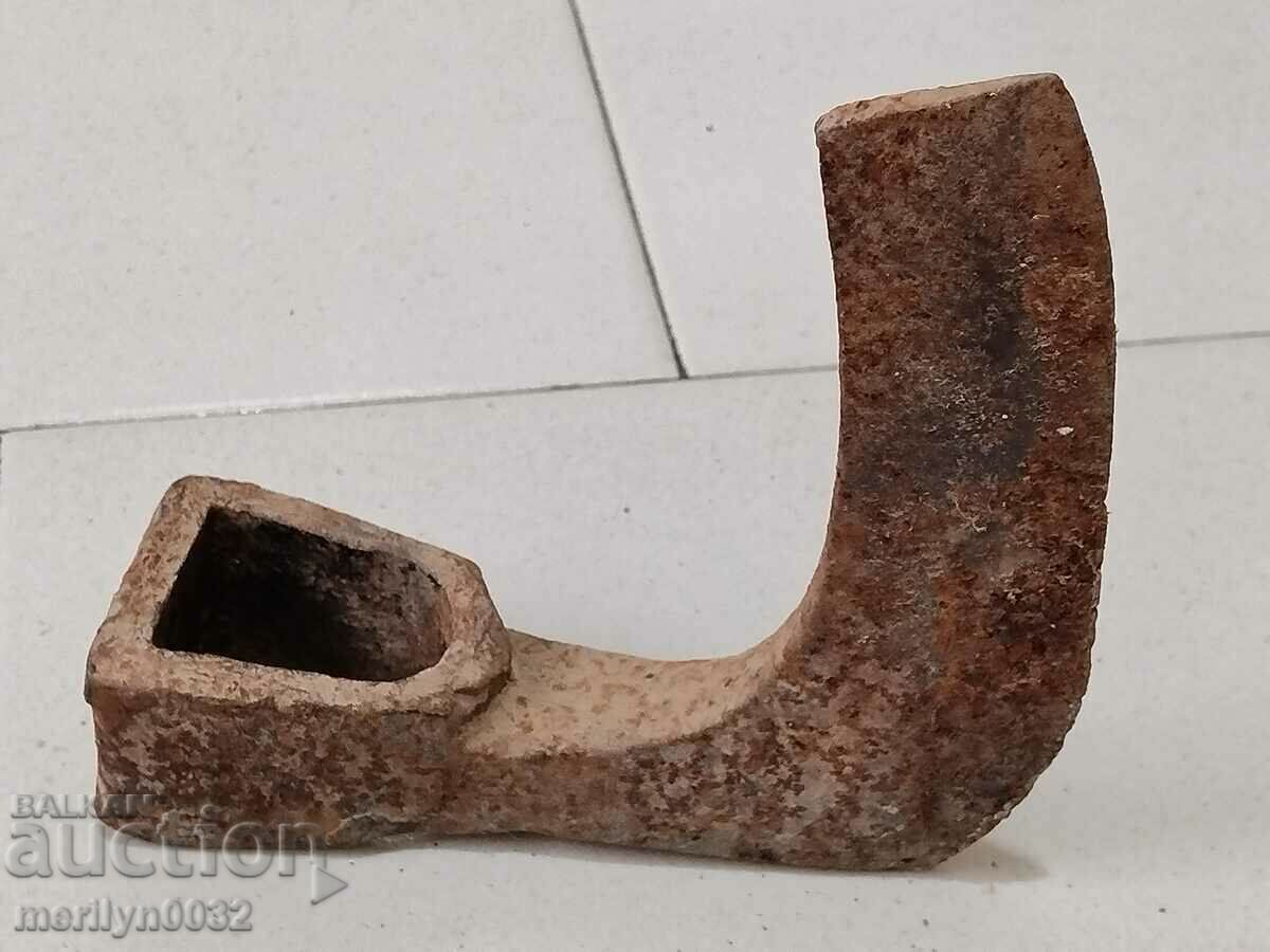Old ax, axe, saber blade wrought iron - 5 Old ax, axe, saber blade wrought iron - 5