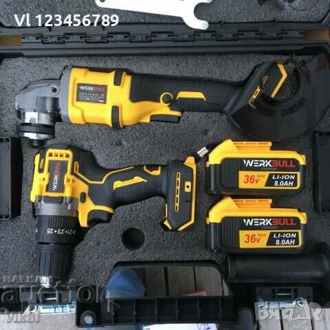 Cordless impact driver and brushless angle grinder WERKBULL - 5 Cordless impact driver and brushless angle grinder WERKBULL - 5