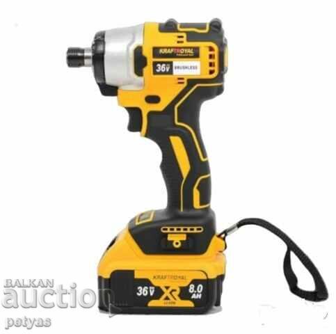 Σετ κρούσης/κλειδί/κατσαβίδι χωρίς ψήκτρες μπαταρίας με τιμή 164.50 BGN | € 84.11 Σετ κρούσης/κλειδί/κατσαβίδι χωρίς ψήκτρες μπαταρίας με τιμή 164.50 BGN | € 84.11