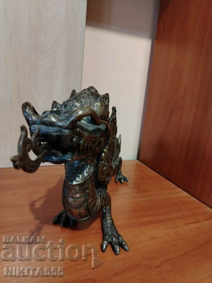 Доставка на ВЕЛИКОЛЕПНА СТАРА БРОНЗОВА СКУЛПТУРА НА АЗИАТСКИ ДРАКОН Доставка на ВЕЛИКОЛЕПНА СТАРА БРОНЗОВА СКУЛПТУРА НА АЗИАТСКИ ДРАКОН