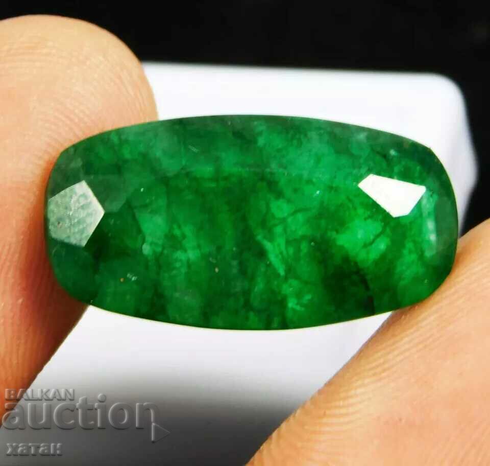 BZC! 17.05 ct natural beryl emerald cert. VGTL from 1 st.!