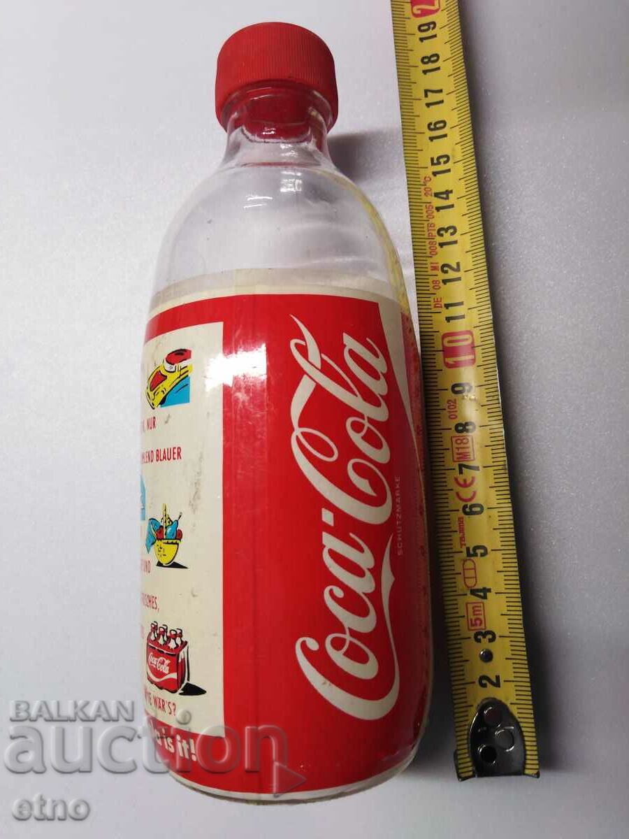 1988 "COCA-COLA" GLASS BOTTLE FROM THE COCA-COLA COLLECTION