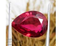 BZC! 14.75 ct natural ruby corundum cert. VGTL from 1 st.!