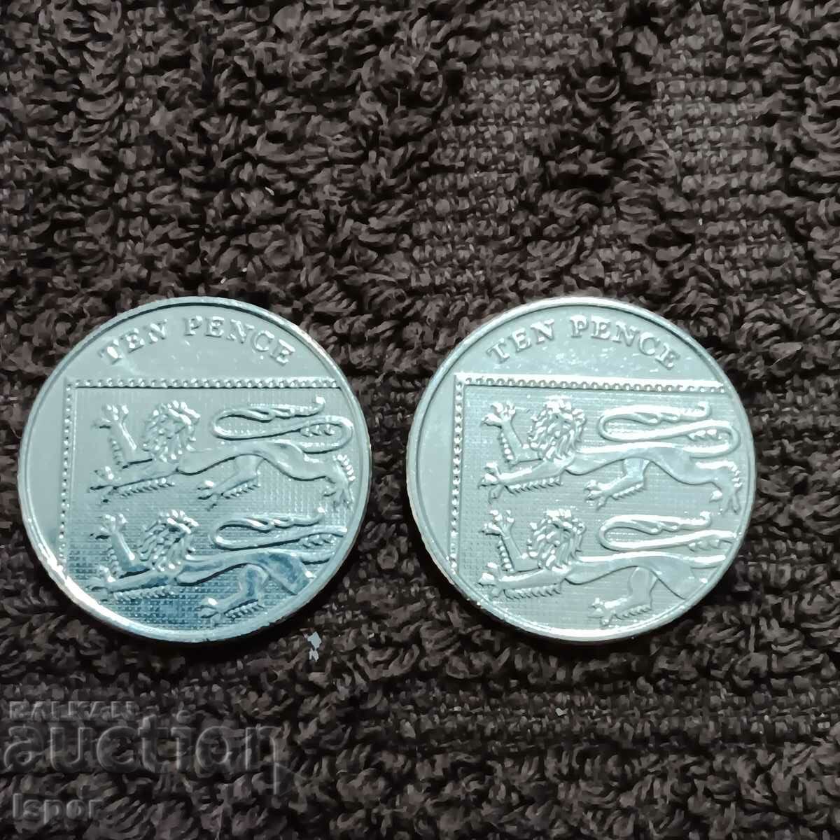 260/ Great Britain 10 pence - 2020/2021 with price 5.00 BGN | € 2.56 260/ Great Britain 10 pence - 2020/2021 with price 5.00 BGN | € 2.56