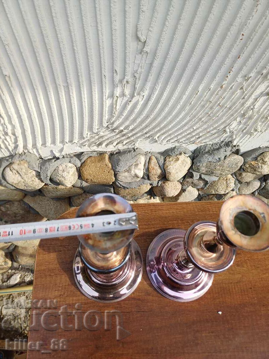 Delivery of Candlesticks with a very interesting pink shade Delivery of Candlesticks with a very interesting pink shade