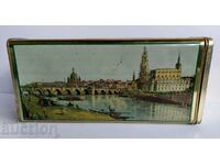 .DRESDEN CHRISTMAS STOLLEN LARGE GDR BOX METAL