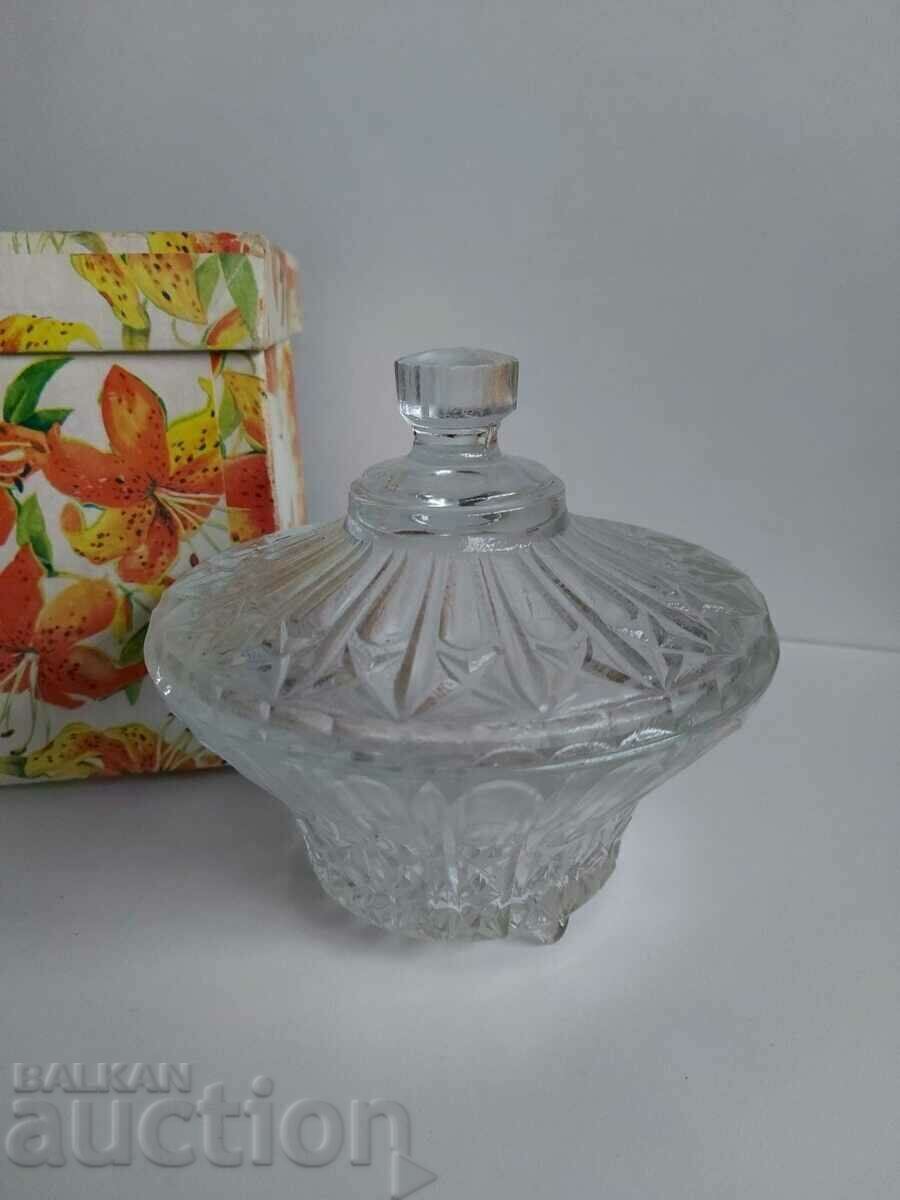 Delivery of .STOYKO PEEV GLASS CANDY BOX WITH BOX UNUSED SOC NRB Delivery of .STOYKO PEEV GLASS CANDY BOX WITH BOX UNUSED SOC NRB