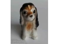 .PORCELAIN FIGURE STATUETTE PUPPY NO REMARKS HEALTHY