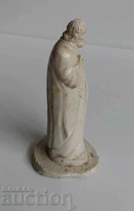 Auction  .STATUETTE FIGURE OF MONK PRIEST SAINT PERFECT