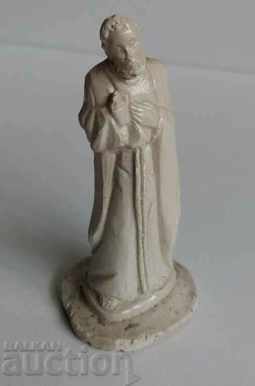 .STATUETTE FIGURE OF MONK PRIEST SAINT PERFECT