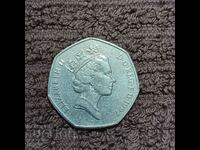 266/ Marea Britanie 50 pence - 1997