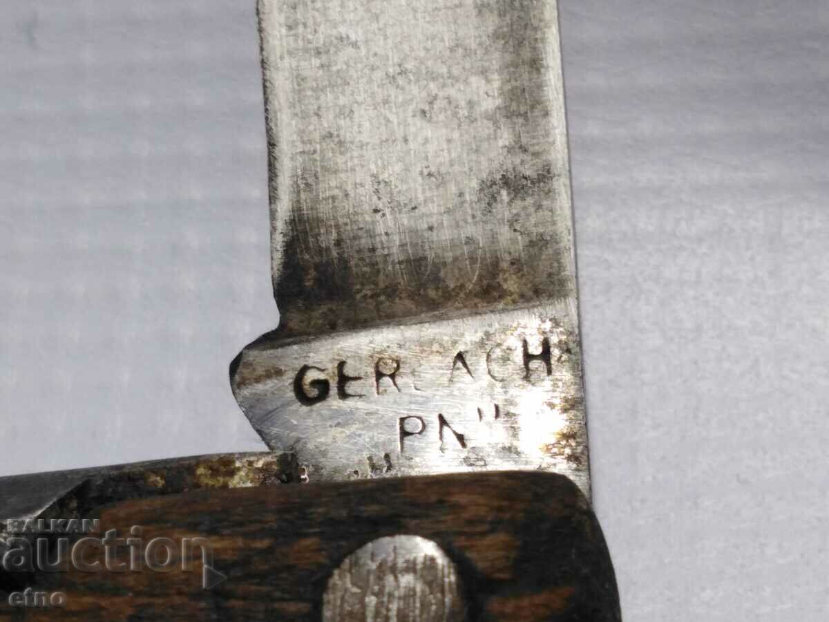 Auction OLD POCKET KNIFE Gerlach,gerlach Auction OLD POCKET KNIFE Gerlach,gerlach