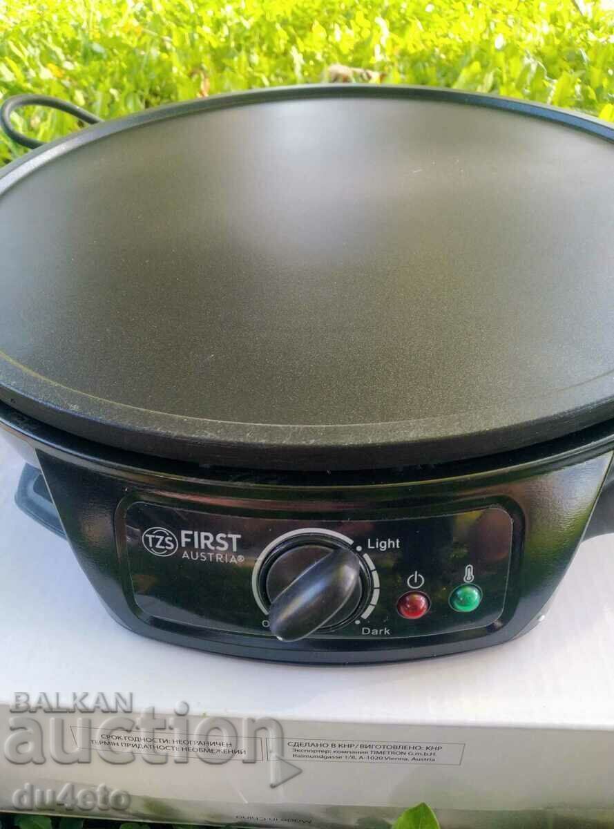 Appliance, stove, pancake plate FIRST AUSTRIA FA-5307, 1000 - 6 Appliance, stove, pancake plate FIRST AUSTRIA FA-5307, 1000 - 6