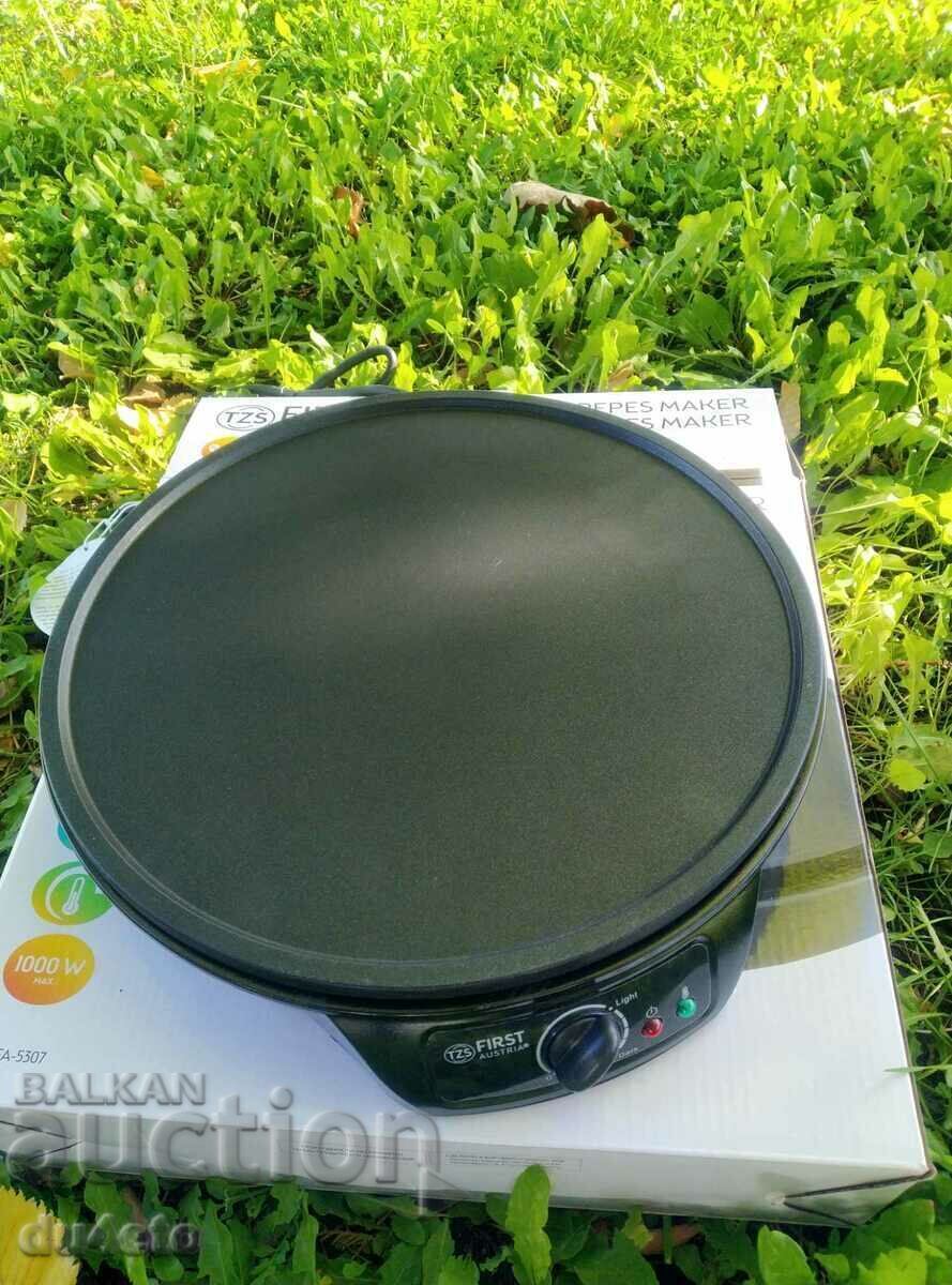 Appliance, stove, pancake plate FIRST AUSTRIA FA-5307, 1000 Appliance, stove, pancake plate FIRST AUSTRIA FA-5307, 1000