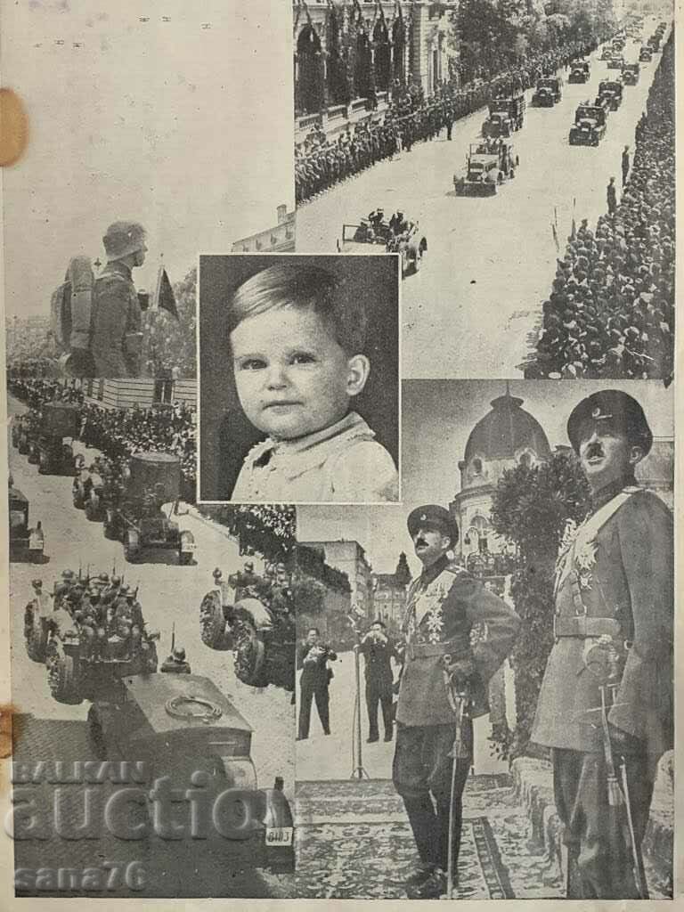 Familia regală-Portretul lui Boris al III-lea și Simeon Turnovski