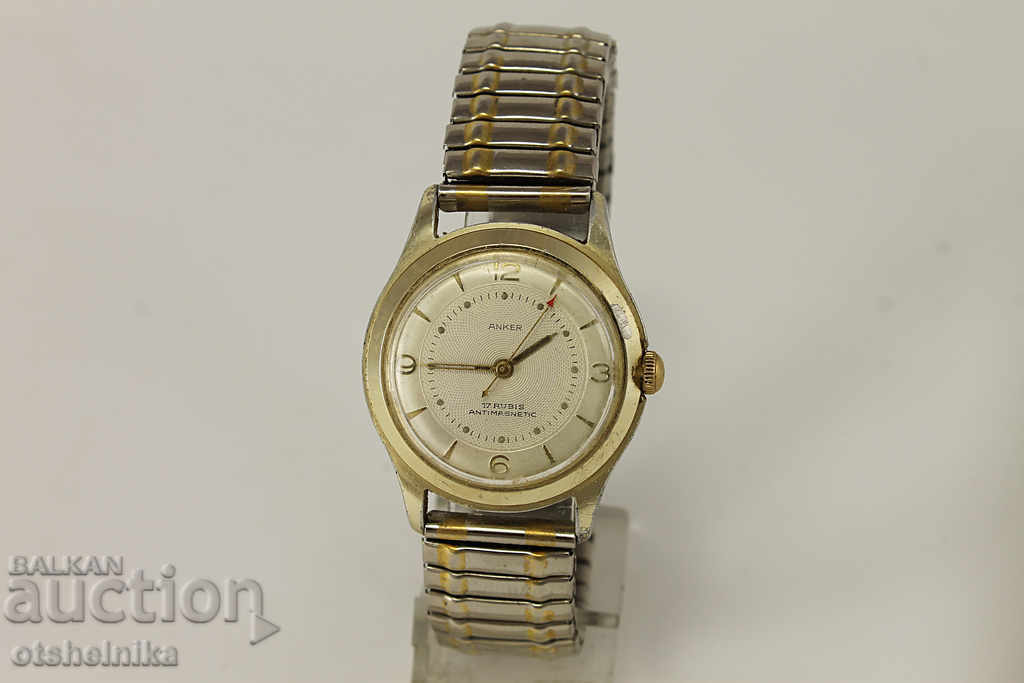 Collectible German Watch ANKER 1960's 17Jewels Working