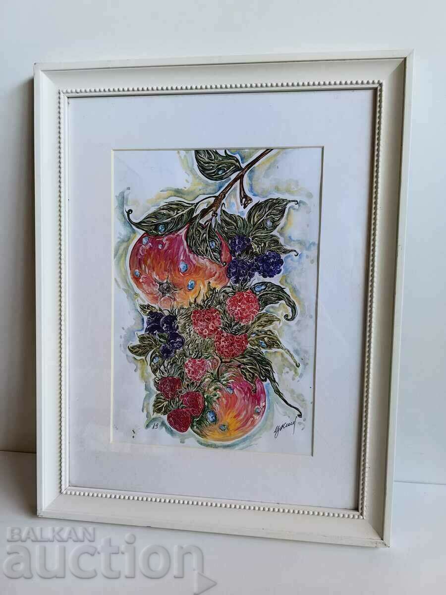 .STILL LIFE PICTURE FRAME GLASS