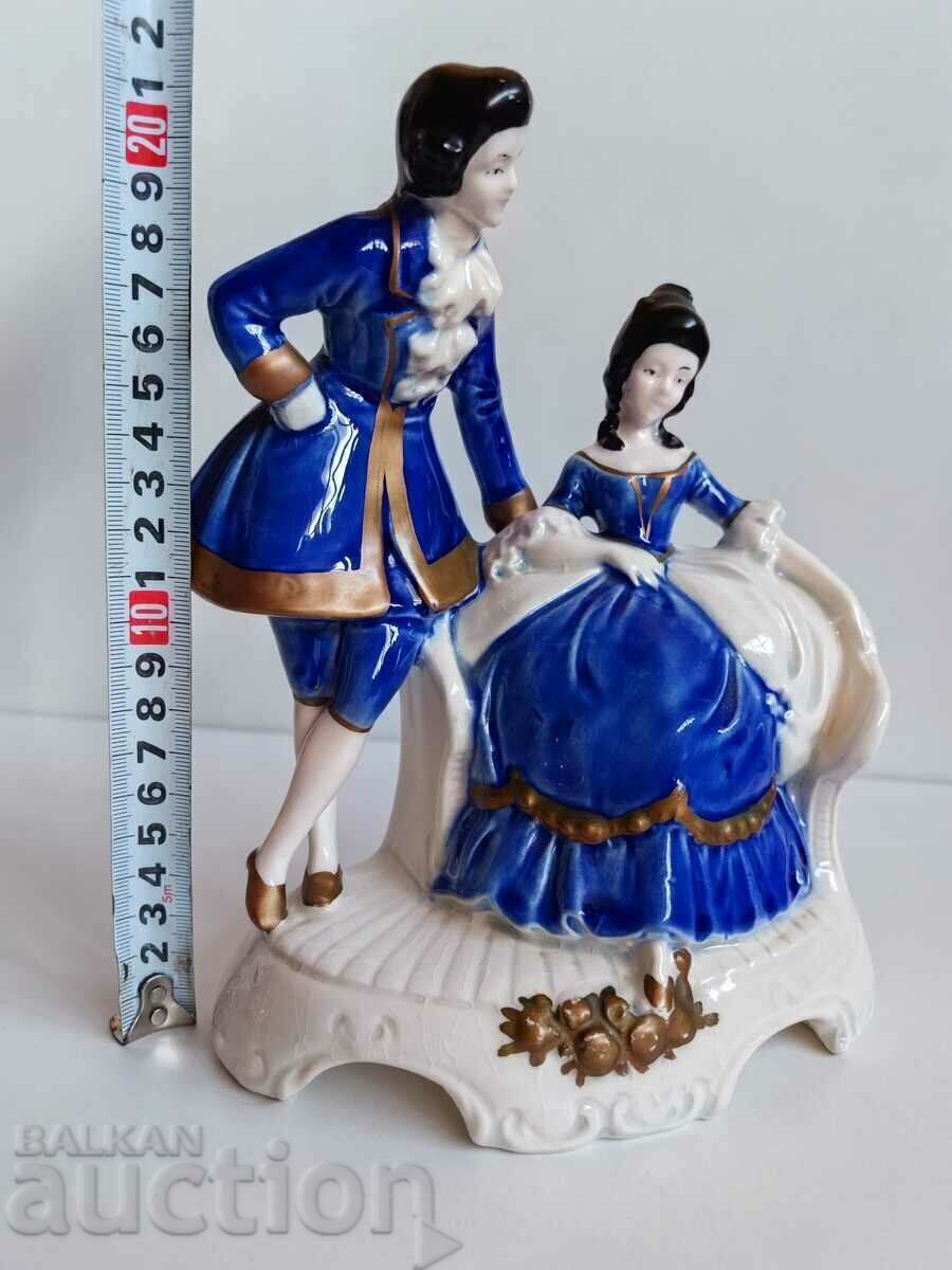 .LARGE PERFECT PORCELAIN FIGURE STATUETTE MARKED with price 29.00 BGN | € 14.83 .LARGE PERFECT PORCELAIN FIGURE STATUETTE MARKED with price 29.00 BGN | € 14.83
