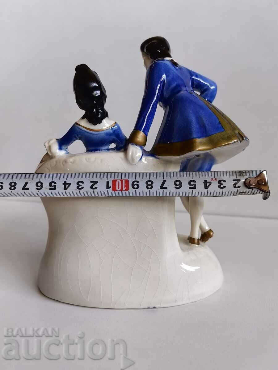 Delivery of .LARGE PERFECT PORCELAIN FIGURE STATUETTE MARKED Delivery of .LARGE PERFECT PORCELAIN FIGURE STATUETTE MARKED