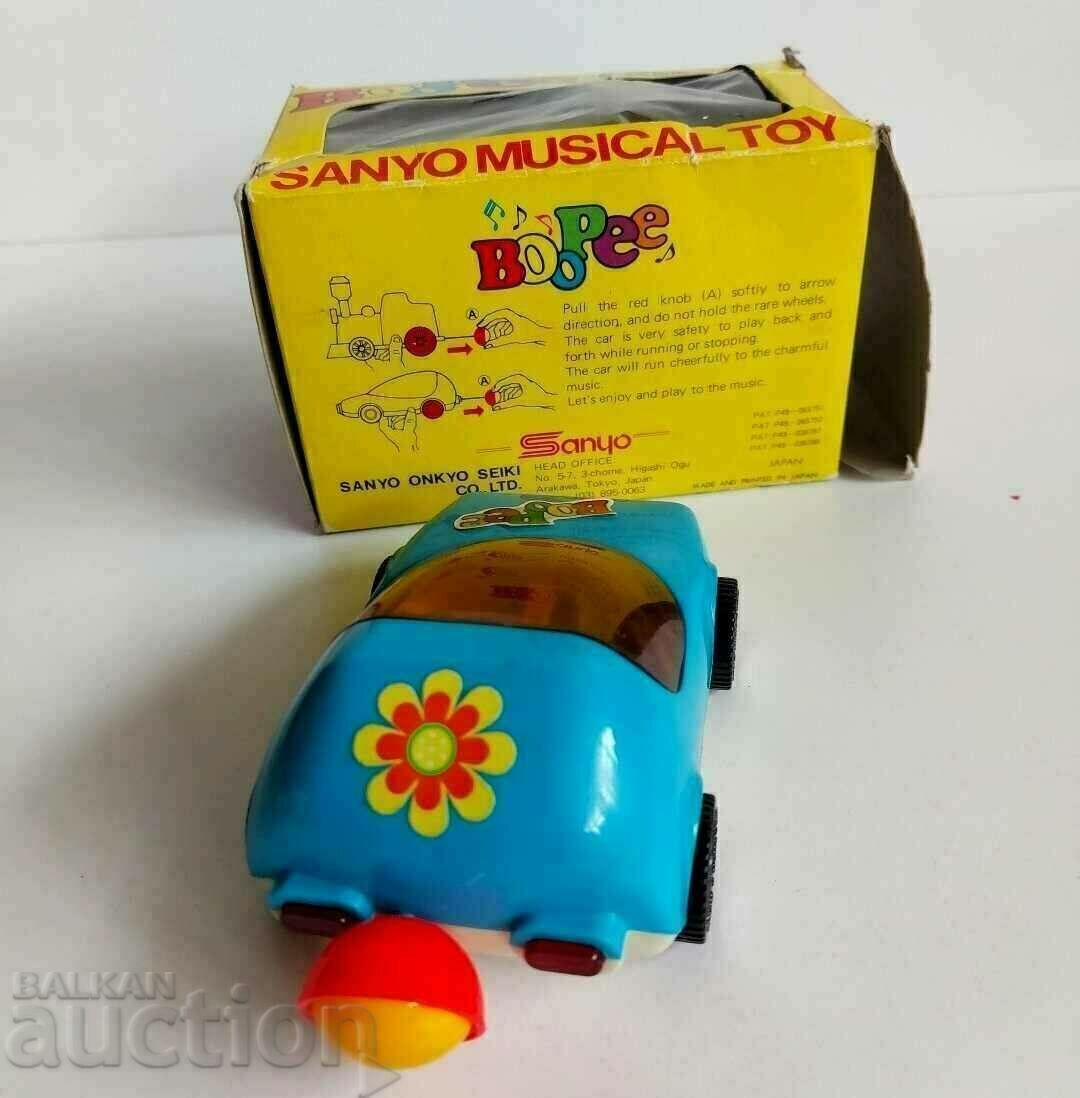 BRAND NEW TROLLEY WITH LANTERN JAPANESE CHILDREN'S TOY BOX - 5