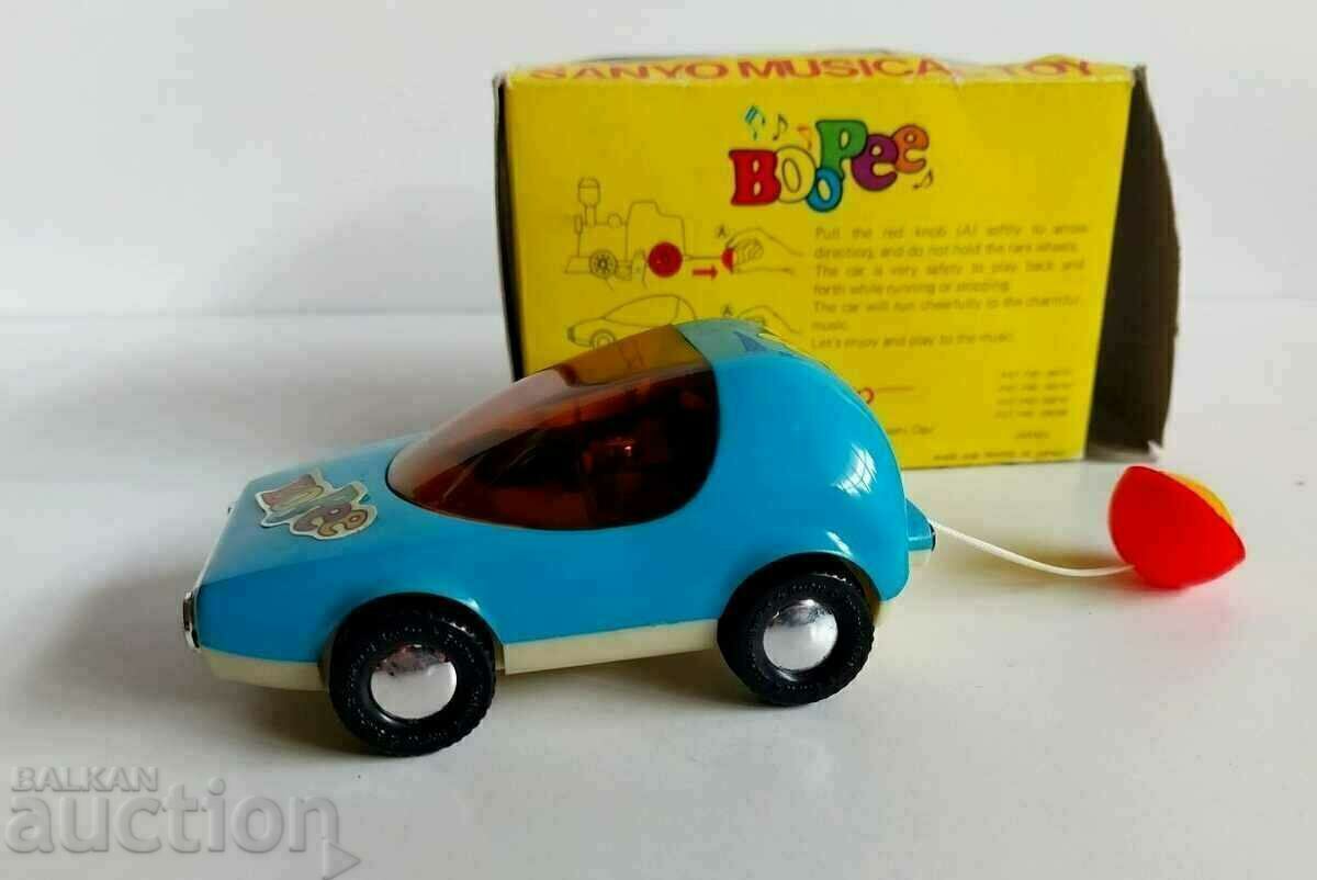 BRAND NEW TROLLEY WITH LANTERN JAPANESE CHILDREN'S TOY BOX - 7