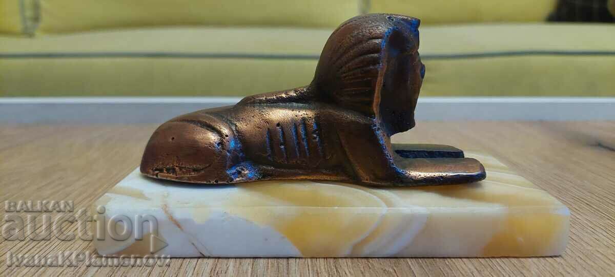 Φιγούρα Αιγυπτιακή μεταλλική και μαρμάρινη για συλλέκτες Φιγούρα Αιγυπτιακή μεταλλική και μαρμάρινη για συλλέκτες