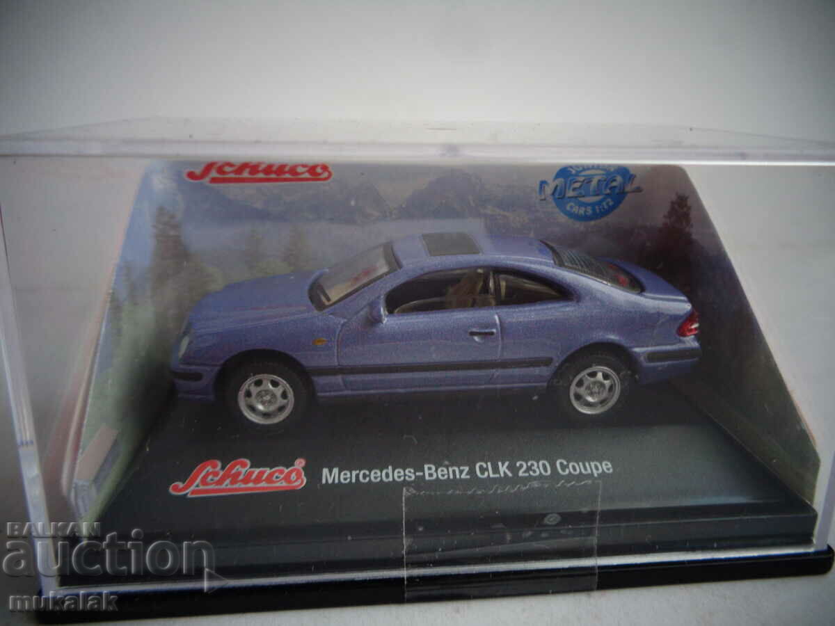 1:72 SCHUCO MERCEDES BENZ CLK MODEL DE MAȘINĂ DE JUCĂRIE