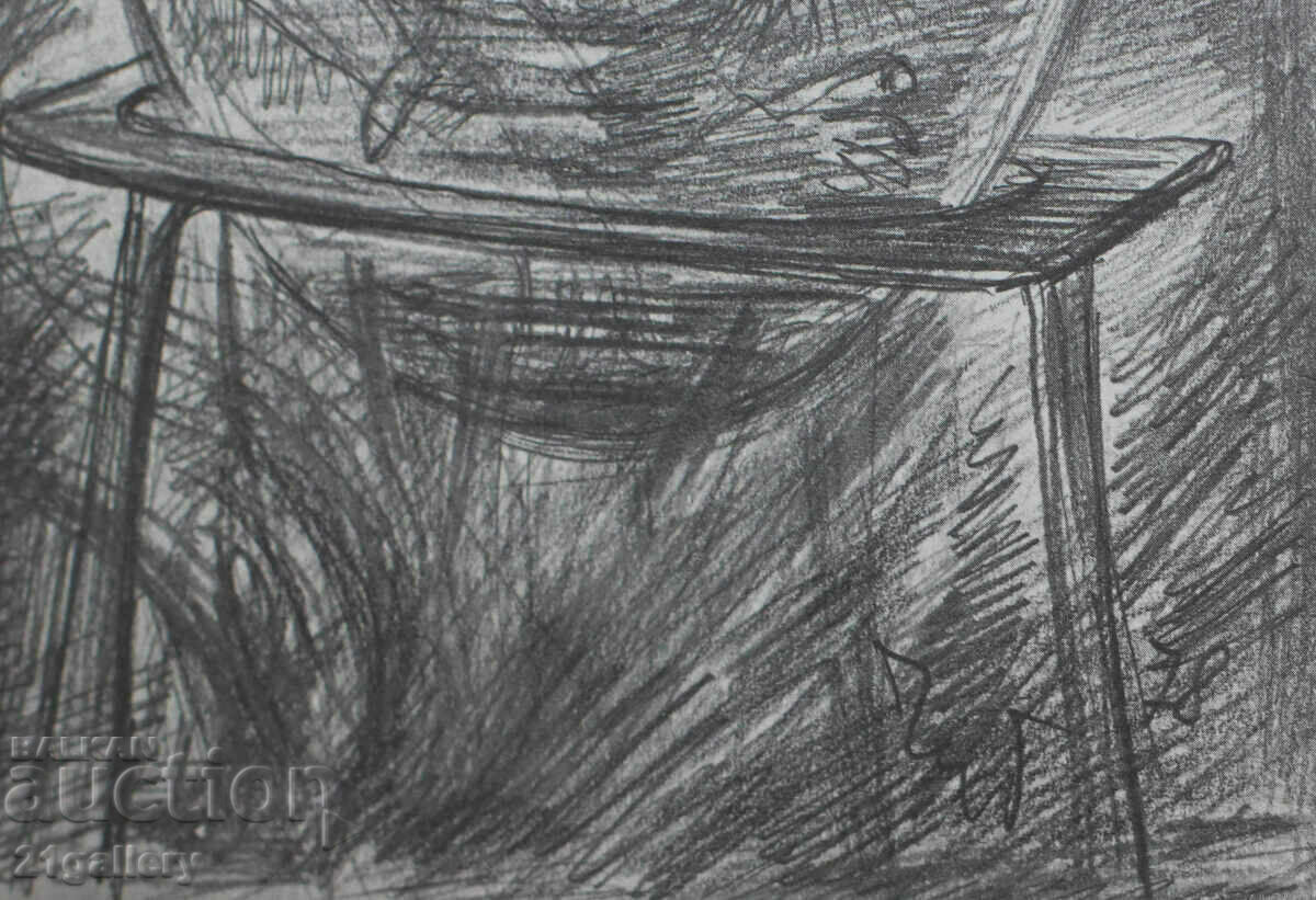 Prof. Petar Chuhovski (1922-1995) Lithograph 1978 with price 200.00 BGN | € 102.26 Prof. Petar Chuhovski (1922-1995) Lithograph 1978 with price 200.00 BGN | € 102.26